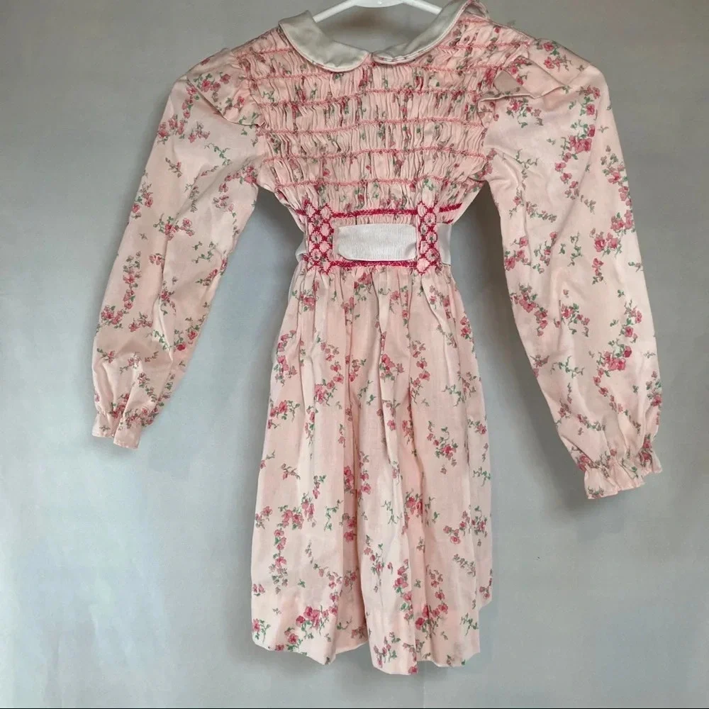 Vintage Polly Flinders Floral Dress Size 5